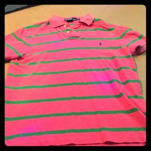 Polo pink shirt